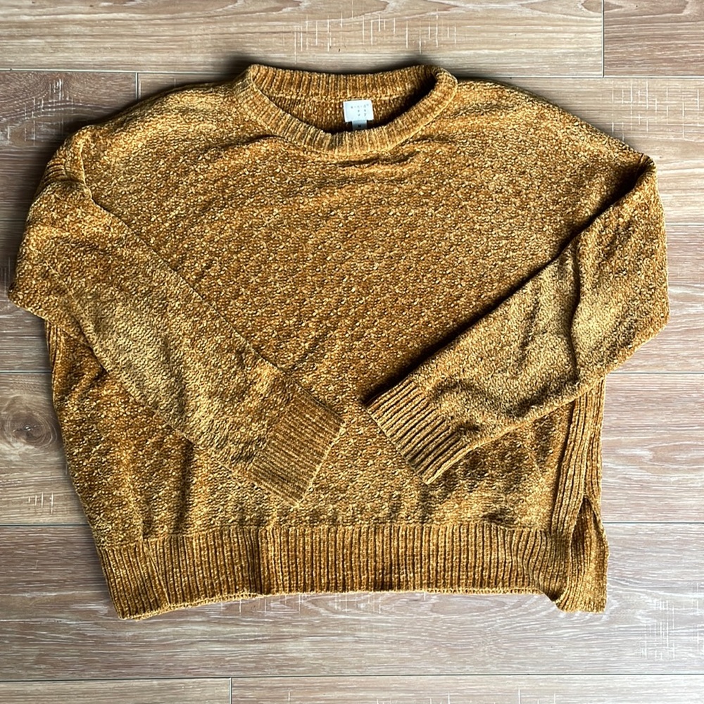 Chenille sweater